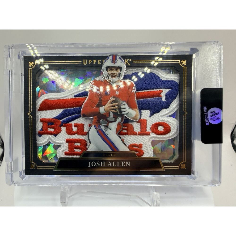 Art Card New Josh Allen With Buffalo Bills Patch Made By Mayflower Custom Cards